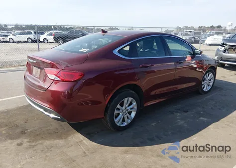 2017 Chrysler 200 Limited Platinum z USA, uszkodzony, nr VIN 1C3CCCAB8HN502053